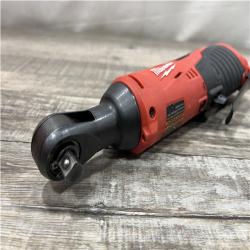 AS-IS Milwaukee 12V Lithium-Ion Cordless 3/8 in. Ratchet (Tool-Only)