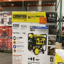 Dallas Location - NEW- Champion Power Equipment 5300/4250-Watt Gasoline Fuel Portable Generator
