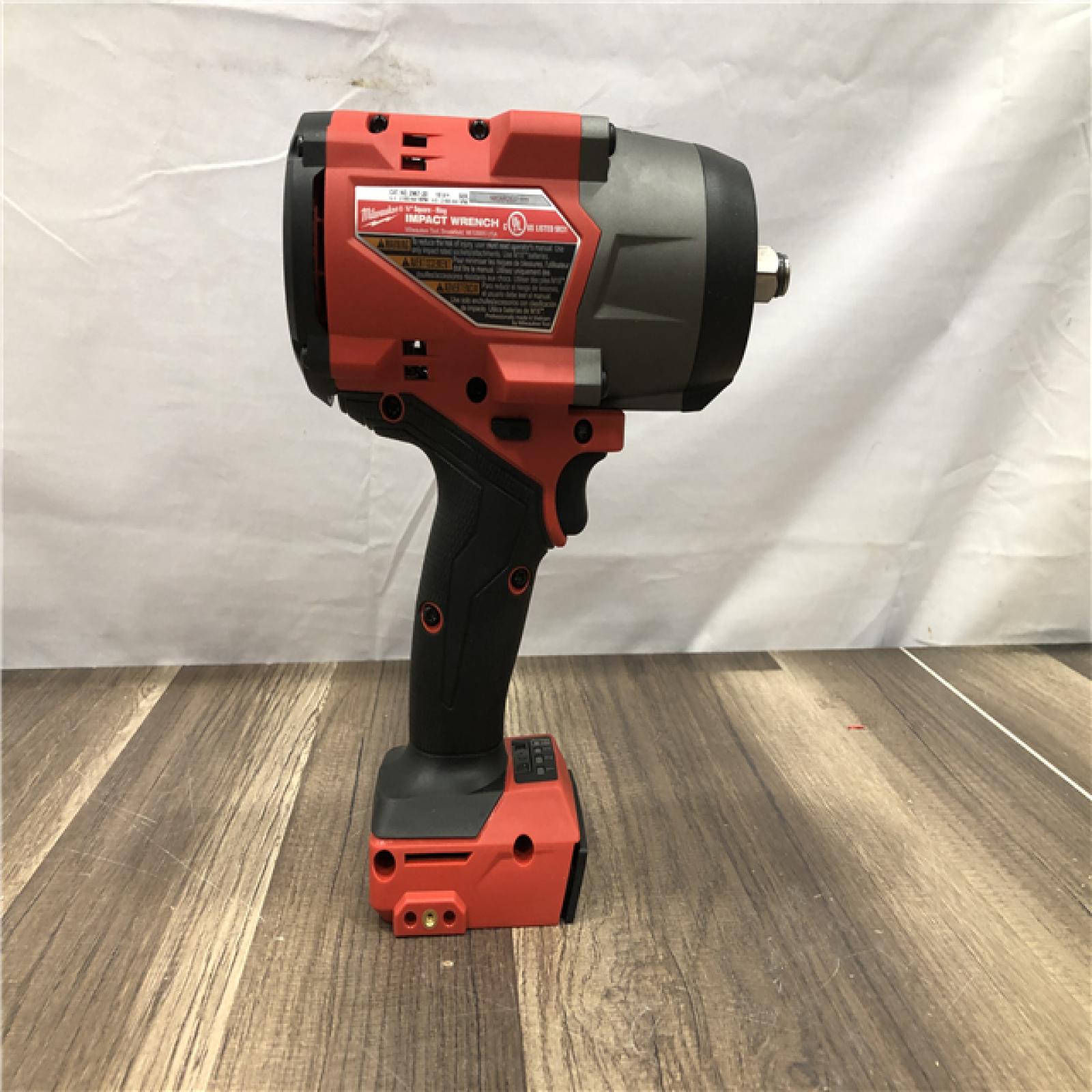AS-IS Milwaukee FUEL 18V Lithium-Ion Brushless Cordless 1/2 in. Impact Wrench with Friction Ring (Tool-Only)