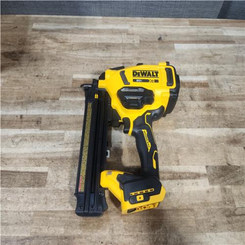 Houston Location AS-IS DEWALT 20V MAX XR 18 Gauge Cordless Brad Nailer (Tool Only)