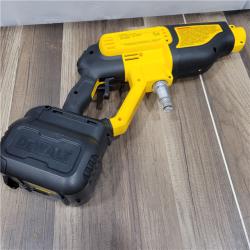 AS-IS  Dewalt 20V 550 PSI  1 GPM Cordless Power Cleaner W/ 4 Nozzles Tool-Only DCPW550B
