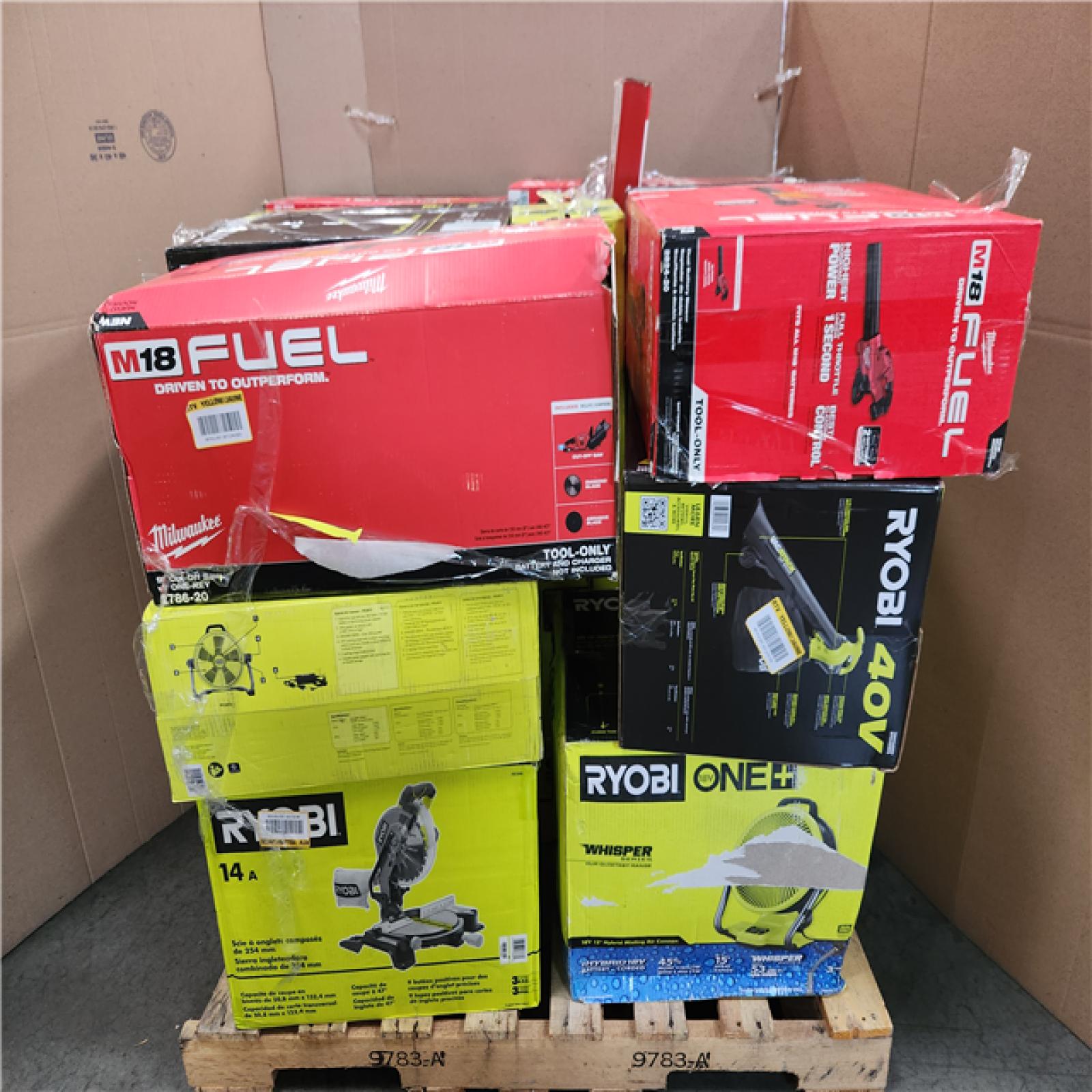 CALIFORNIA AS-IS TOOL PALLET