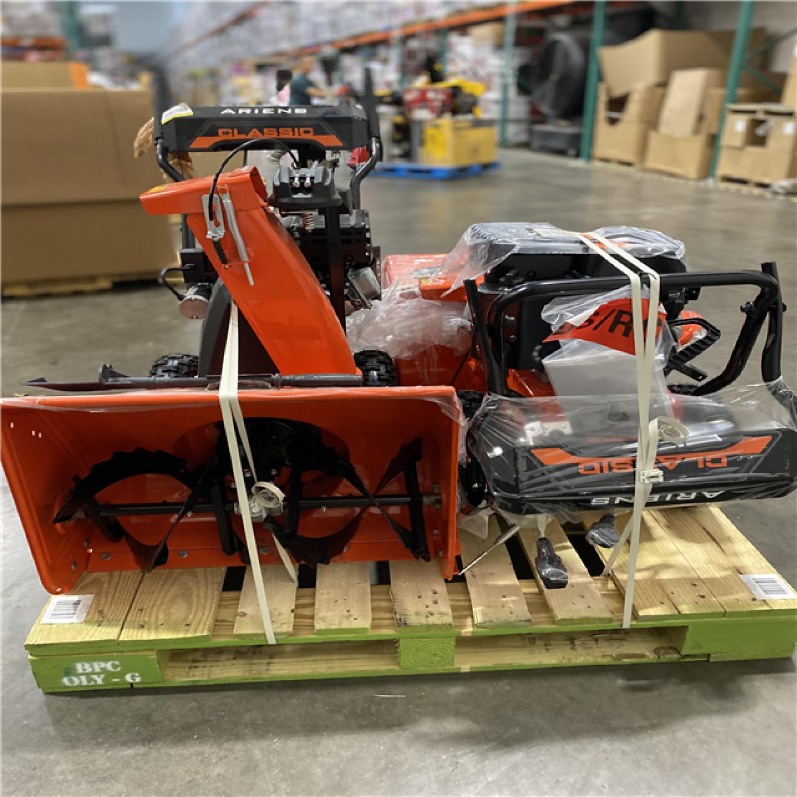 Dallas Location - As-Is Ariens Classic 24 in.Gas Snow Blower(Lot Of 2)
