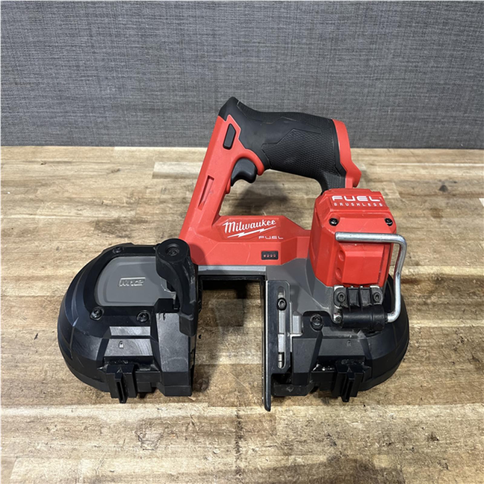 Houston Location AS-IS Milwaukee FUEL 12V Lithium-Ion Cordless Compact Band Saw (Tool-Only)