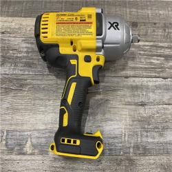 AS-IS DEWALT 20V MAX XR Cordless Brushless 1/2 in. High Torque Impact Wrench with Detent Pin Anvil (Tool Only)