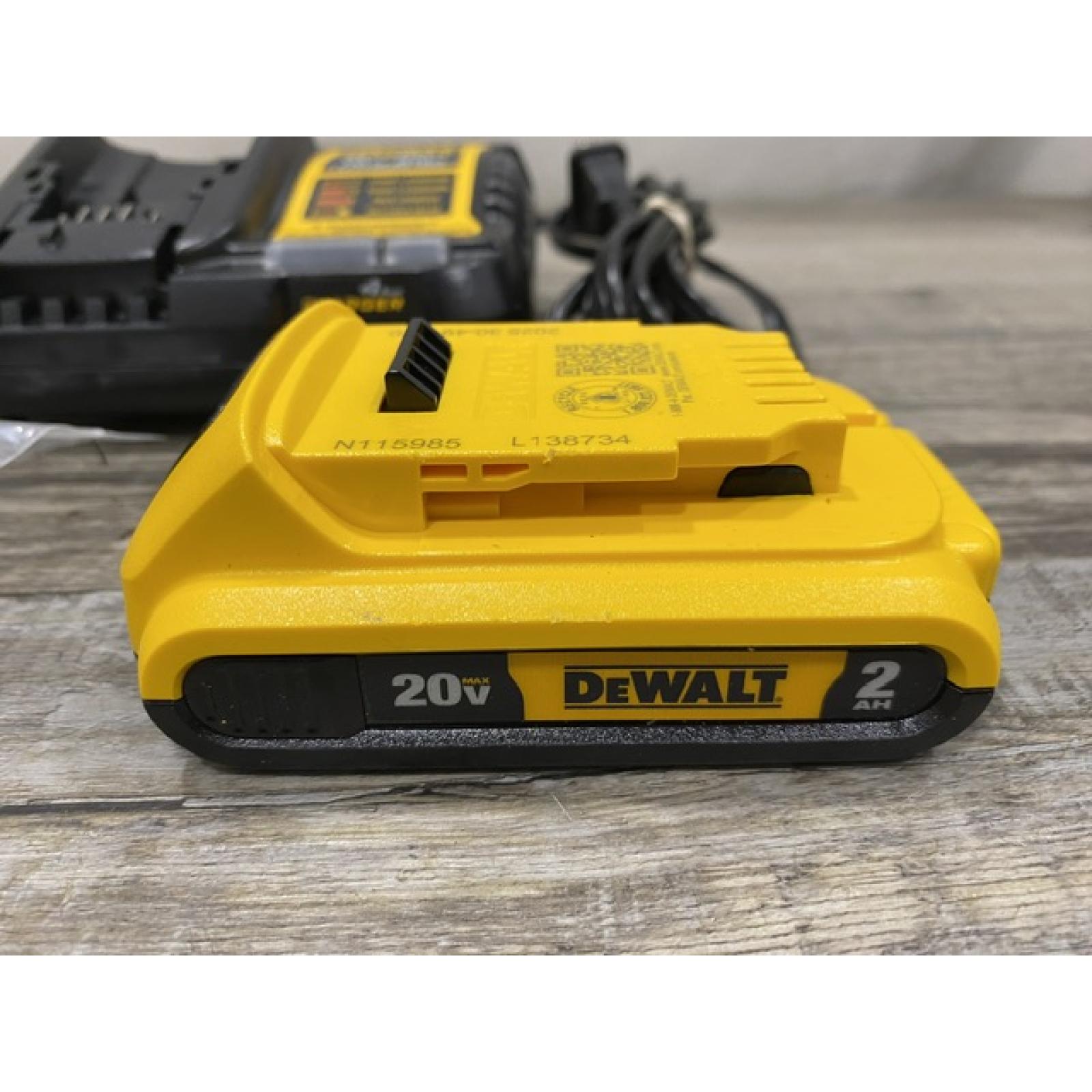 AS-IS DEWALT ATOMIC 20V MAX Lithium Ion Cordless 23 Gauge Pin Nailer Kit