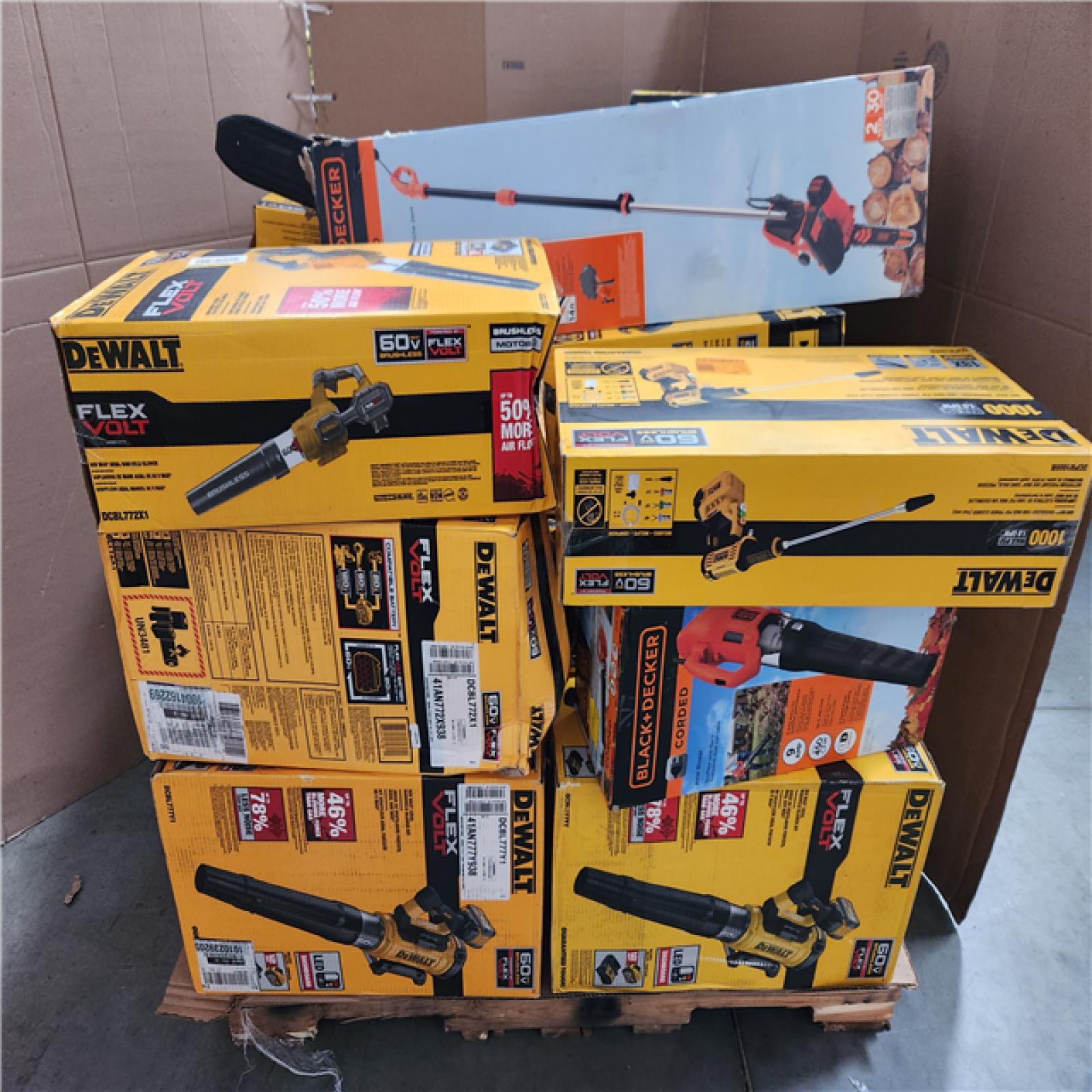 CALIFORNIA AS-IS TOOL PALLET