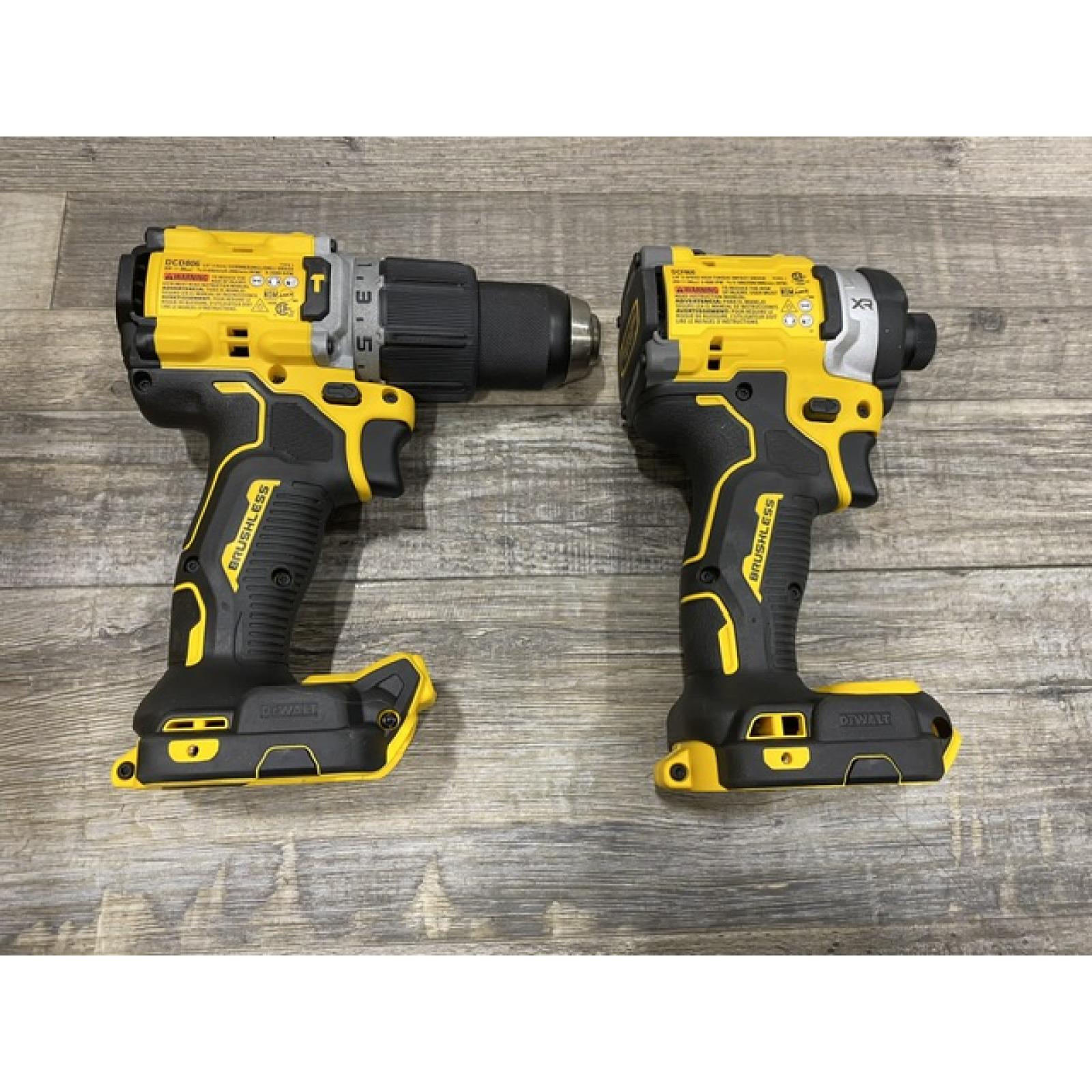 AS-IS DEWALT 20V Lithium-Ion Cordless 2-Tool Combo Kit
