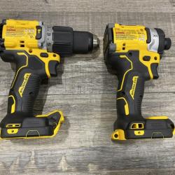 AS-IS DEWALT 20V Lithium-Ion Cordless 2-Tool Combo Kit