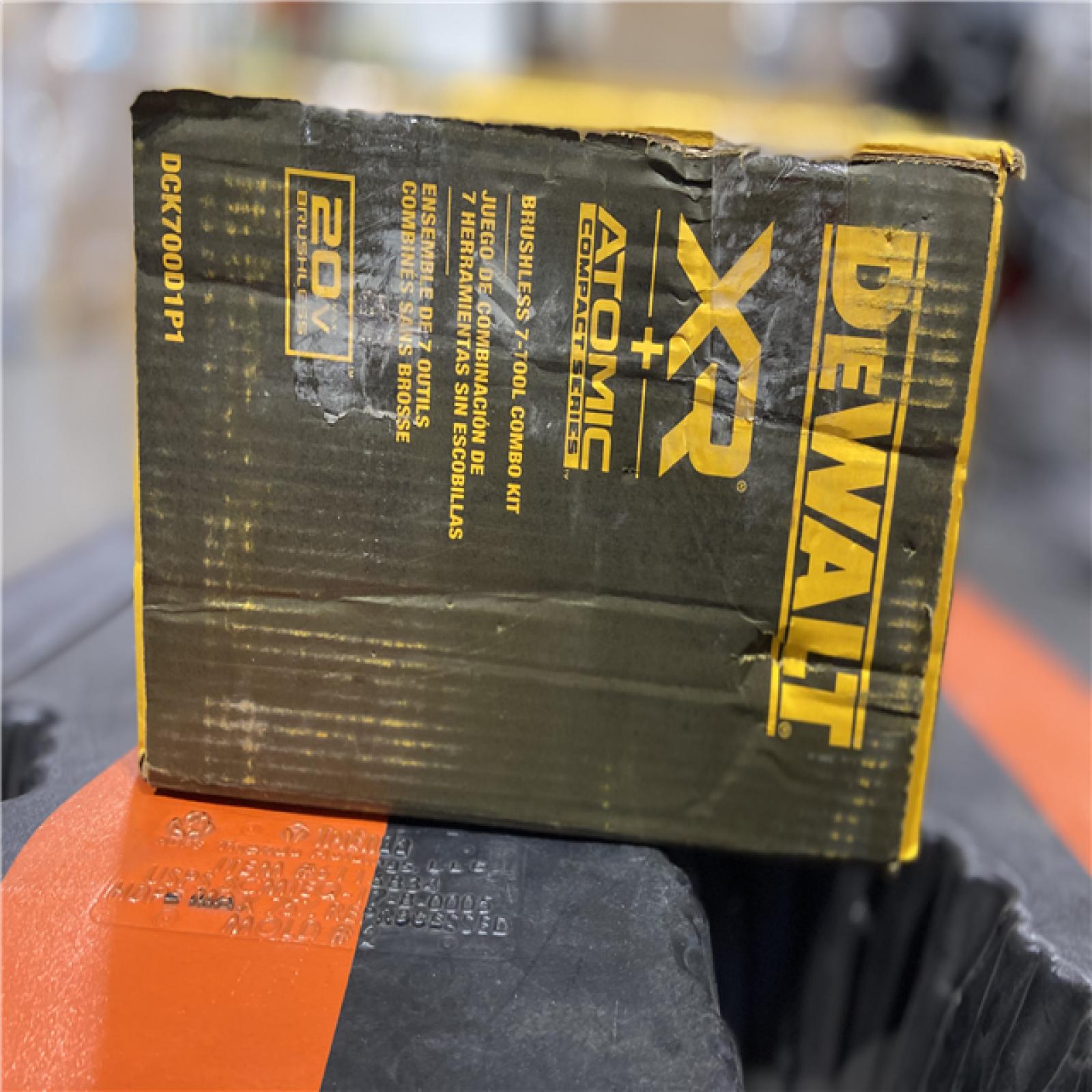NEW! - DEWALT 20-Volt MAX Lithium-Ion Cordless 7-Tool Combo Kit with 2.0 Ah Battery, 5.0 Ah Battery and Charger