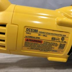 AS-IS DEWALT 20V MAX Cordless Reciprocating Saw (Tool Only)