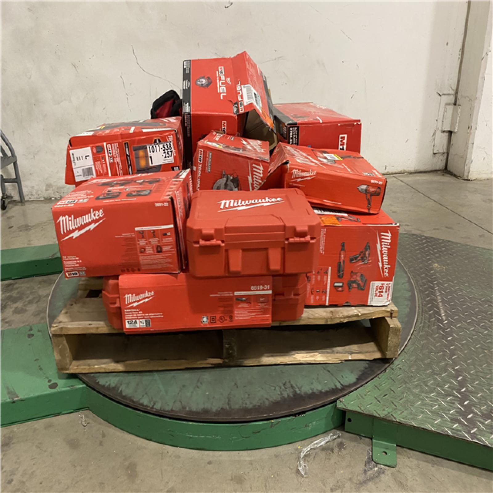 Dallas Location - As-Is MILWAUKEE Tool Pallet