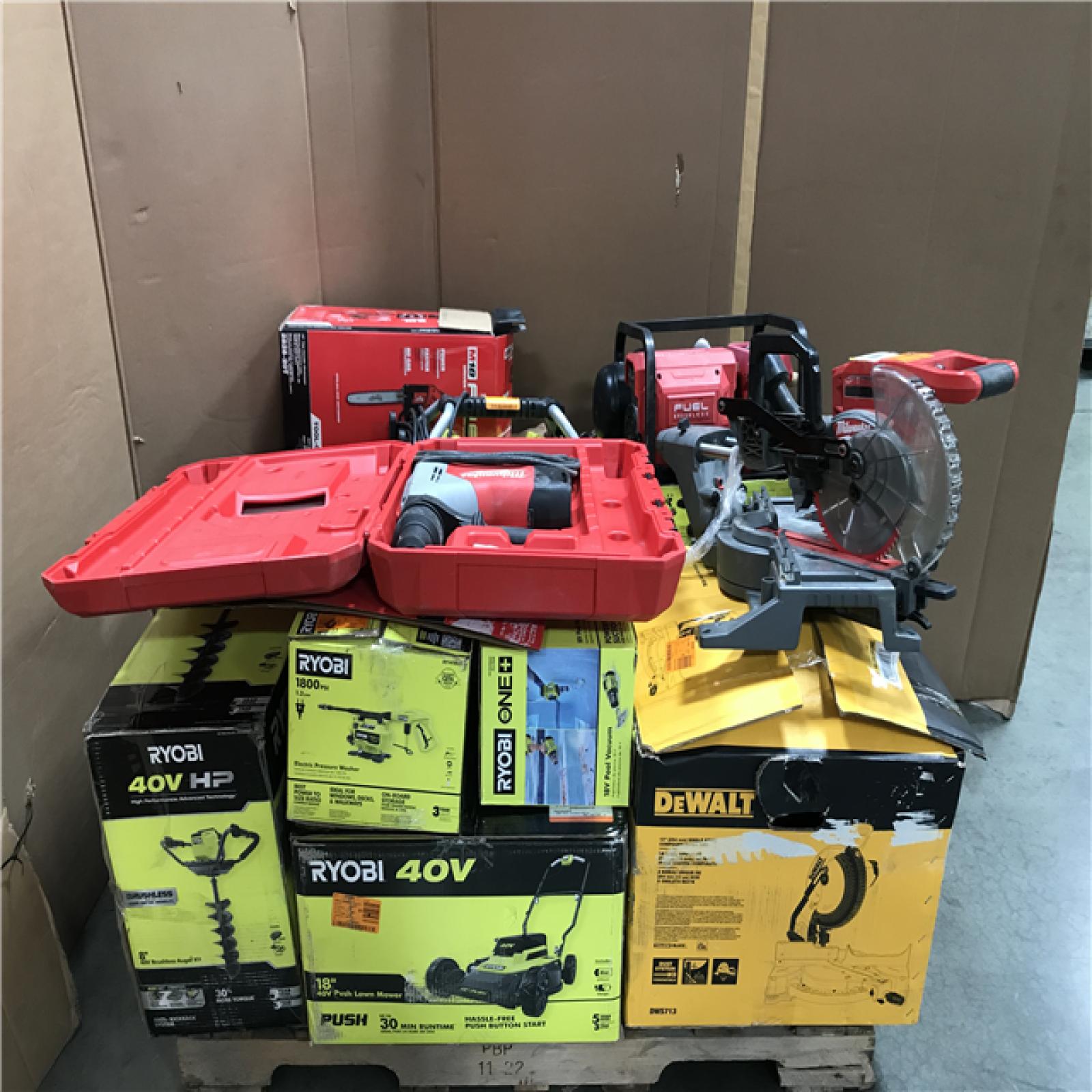 CALIFORNIA AS-IS TOOL PALLET