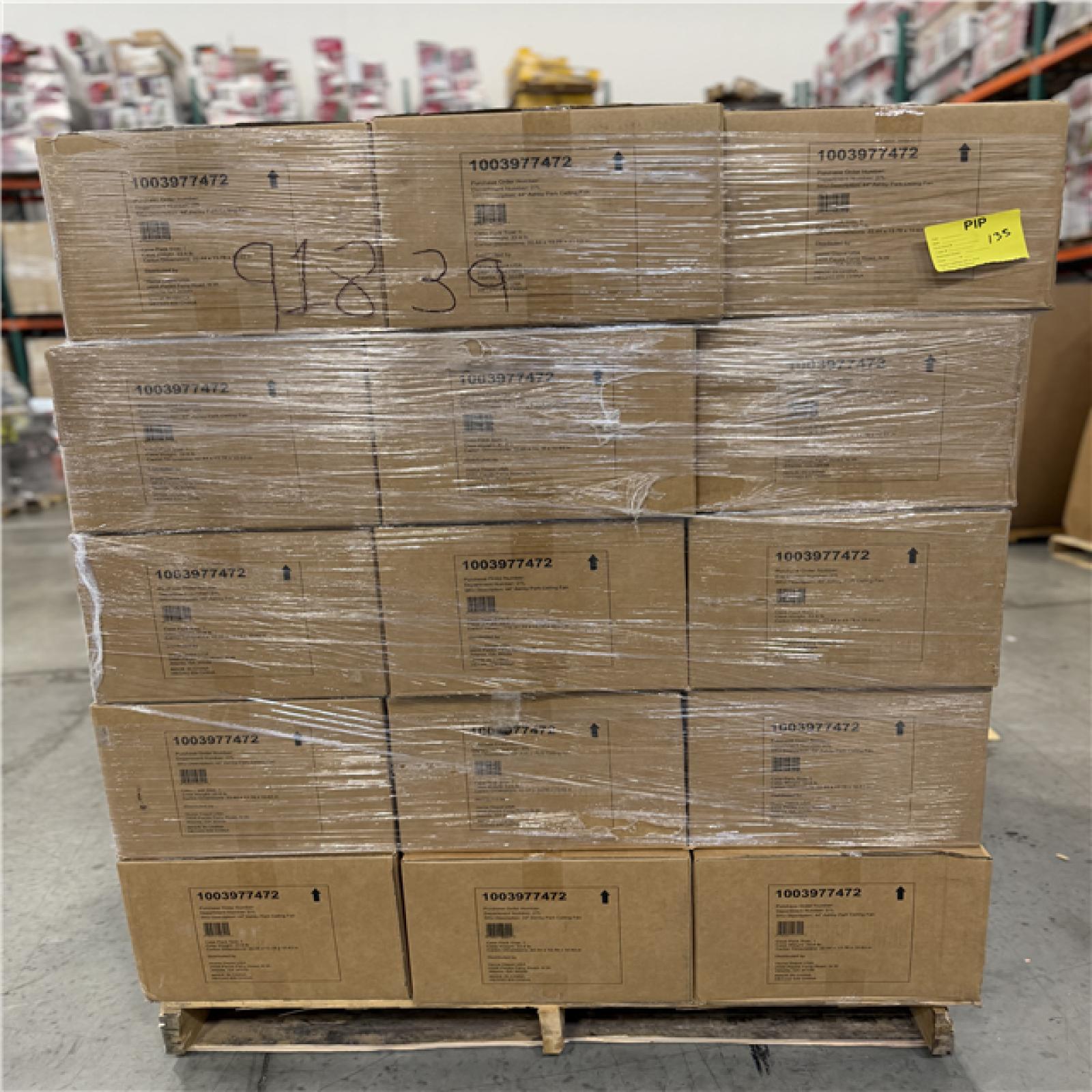DALLAS LOCATION - Home Decorators Collection Ashby Park 44 in. White Color Changing Integrated LED Bronze Ceiling Fan with Light Kit and 3 Reversible Blades PALLET-(30 UNITS)