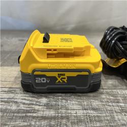 AS-IS DEWALT 20V MAX XR POWERSTACK Lithium-Ion Battery Starter Kit with 1.7Ah Battery and Charger