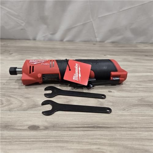 AS-IS Milwaukee M12 FUEL Cordless Straight Die Grinder (Tool-Only)