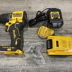 AS-IS DEWALT ATOMIC 20V Lithium-Ion Cordless 1/2 in. Hammer Drill Kit