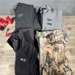 HOUSTON LOCATION - AS-IS MILWAUKEE 4 HEATED CLOTHING COMBO KIT