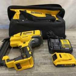 AS-IS DEWALT 20V MAX XR Lithium-Ion Cordless 18-Gauge Narrow Crown Stapler Kit