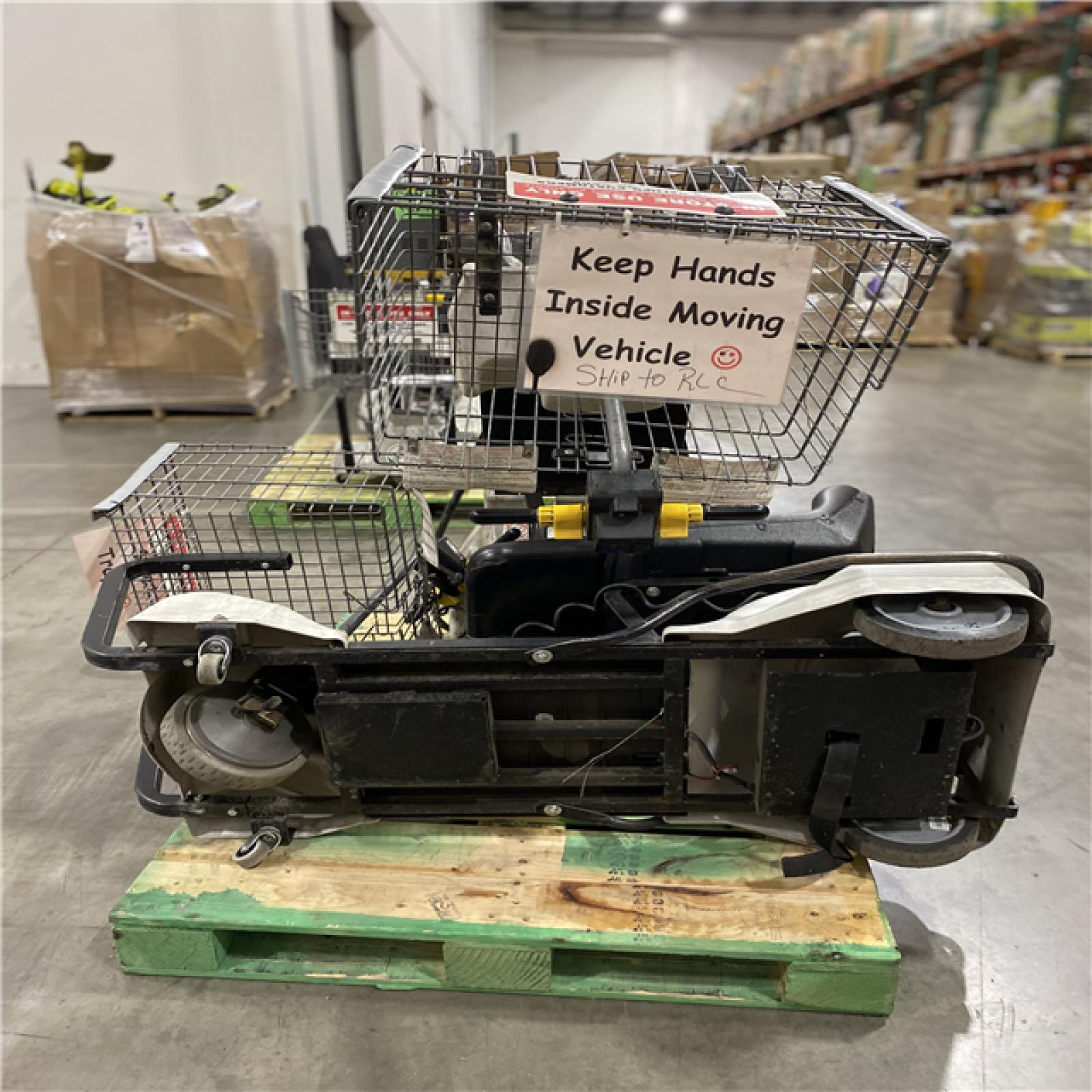 Dallas Location - As-Is Handicapped Mobility Scooter Cart(Lot Of 2)