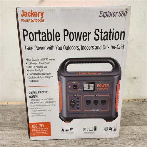 Phoenix Location NEW Jackery Explorer 880, 880Wh/1000W Model No: Explorer 880 (Sealed)