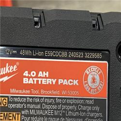 AS-IS Milwaukee 12-Volt Lithium-Ion Cordless Green 250 ft. 3-Plane Laser Level Kit