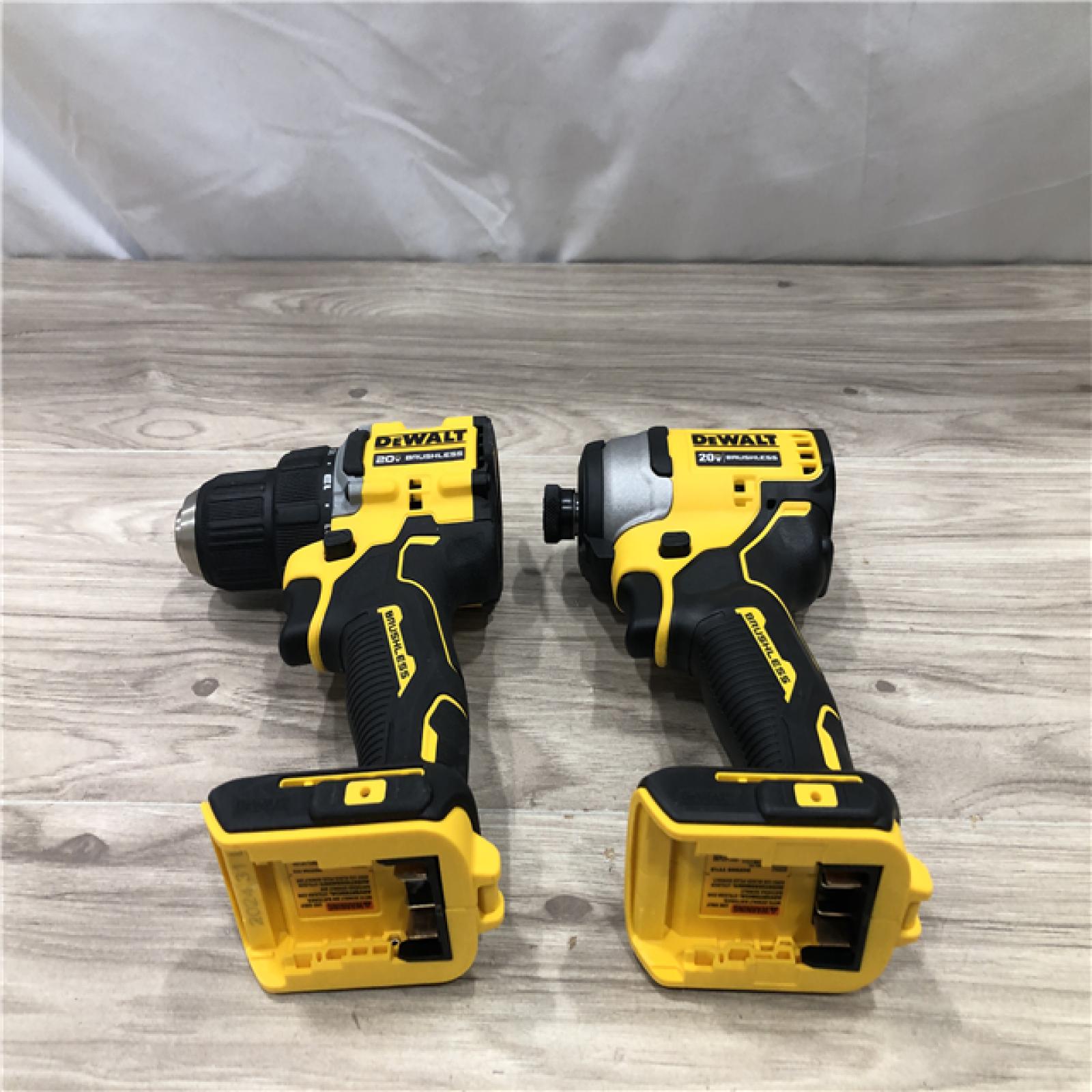 AS-IS DEWALT ATOMIC 20-Volt MAX Lithium-Ion Cordless Combo Kit