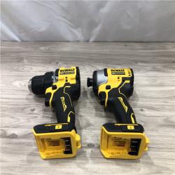 AS-IS DEWALT ATOMIC 20-Volt MAX Lithium-Ion Cordless Combo Kit