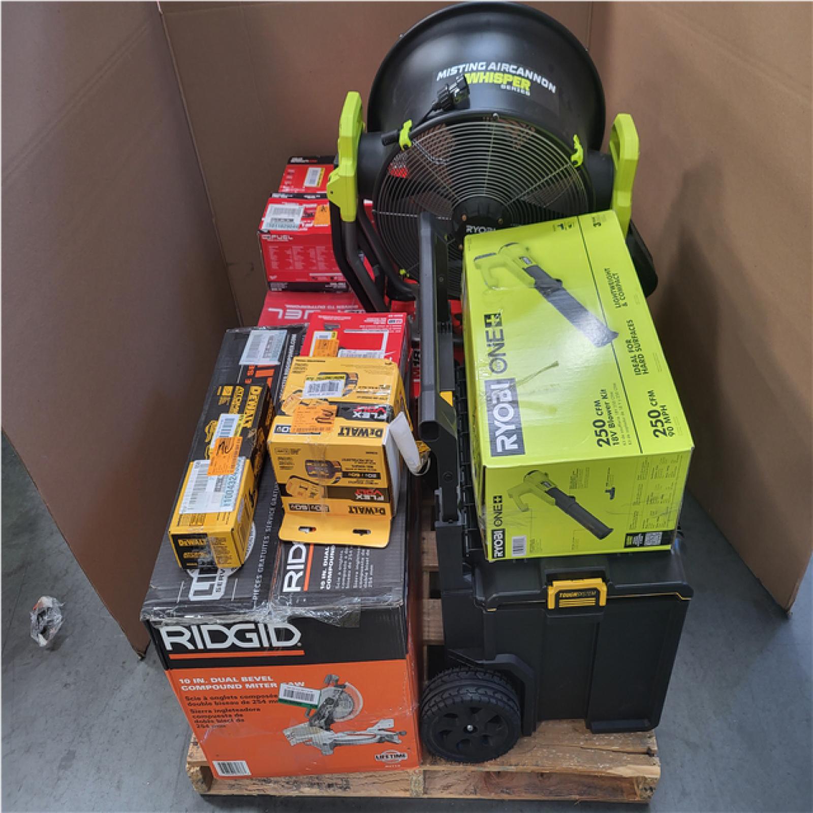 CALIFORNIA AS-IS TOOL PALLET