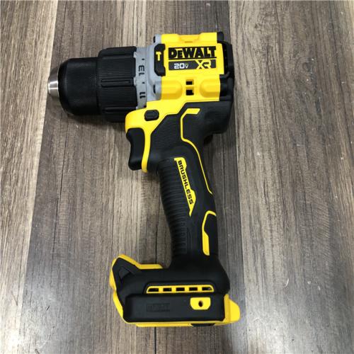 AS-IS DEWALT 20V XR Brushless Cordless 1/2 in. Hammer Drill (Tool-Only)