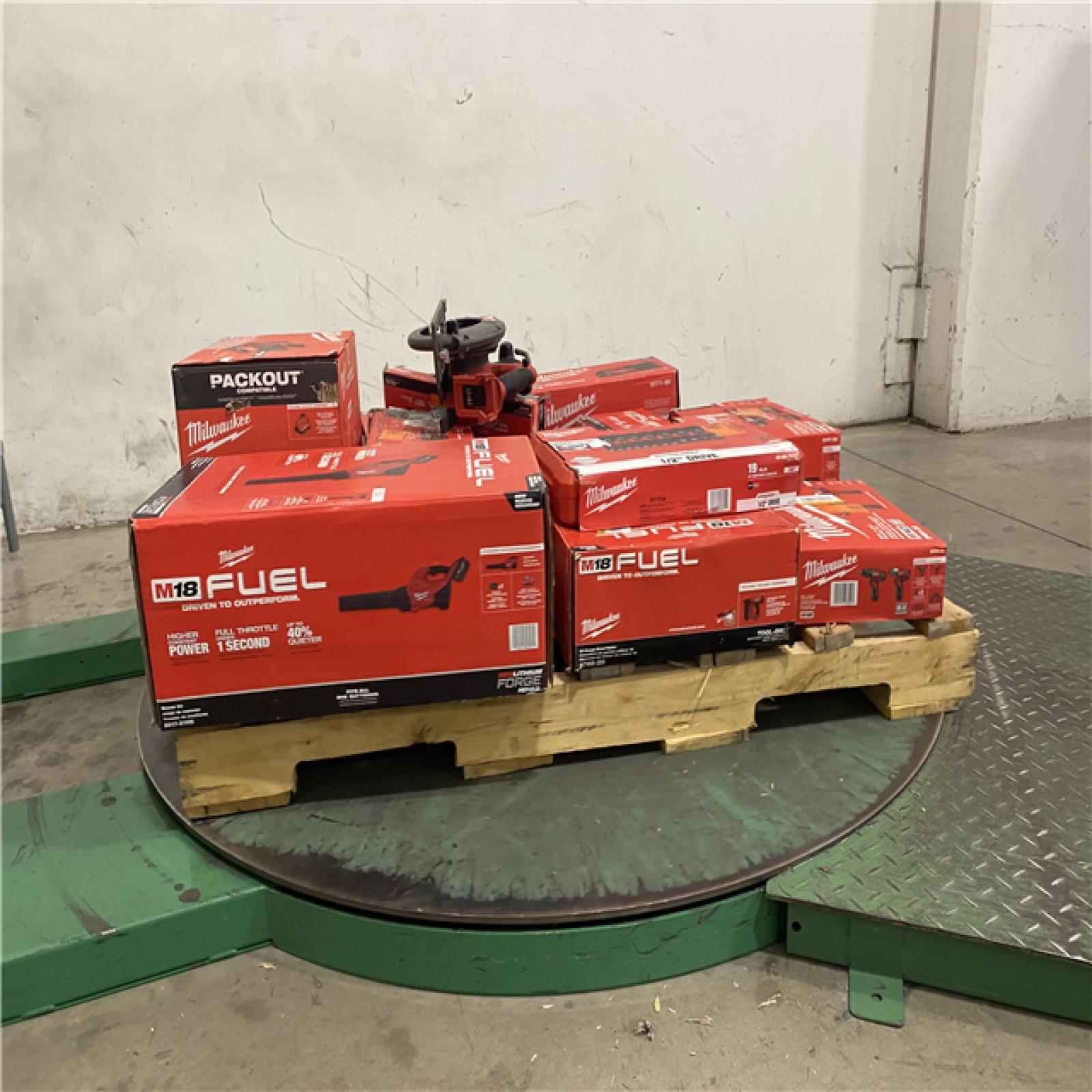 Dallas Location - As-Is MILWAUKEE Tool Pallet
