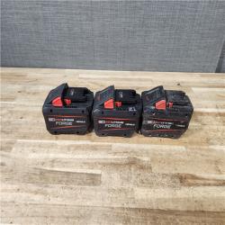 HOUSTON LOCATION - AS - IS MILWAUKEE BATTERY PACK QTY - 3