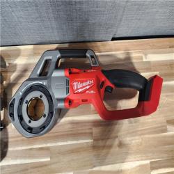 HOUSTON LOCATION - AS-IS (APPEARS LIKE NEW) Milwaukee 2870-22 M18 18V FUEL Cordless Compact Pipe Threader W/ ONE KEY Kit