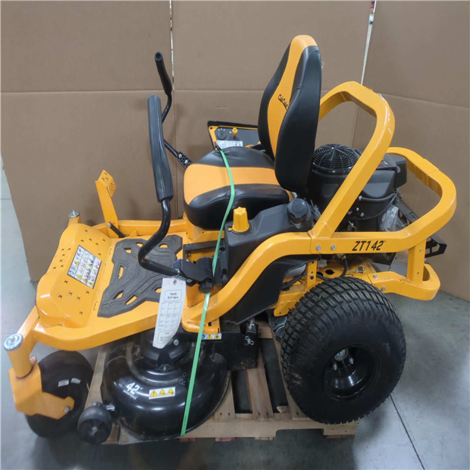 CALIFORNIA AS-IS CUB CADET SITDOWN LAWNMOWER