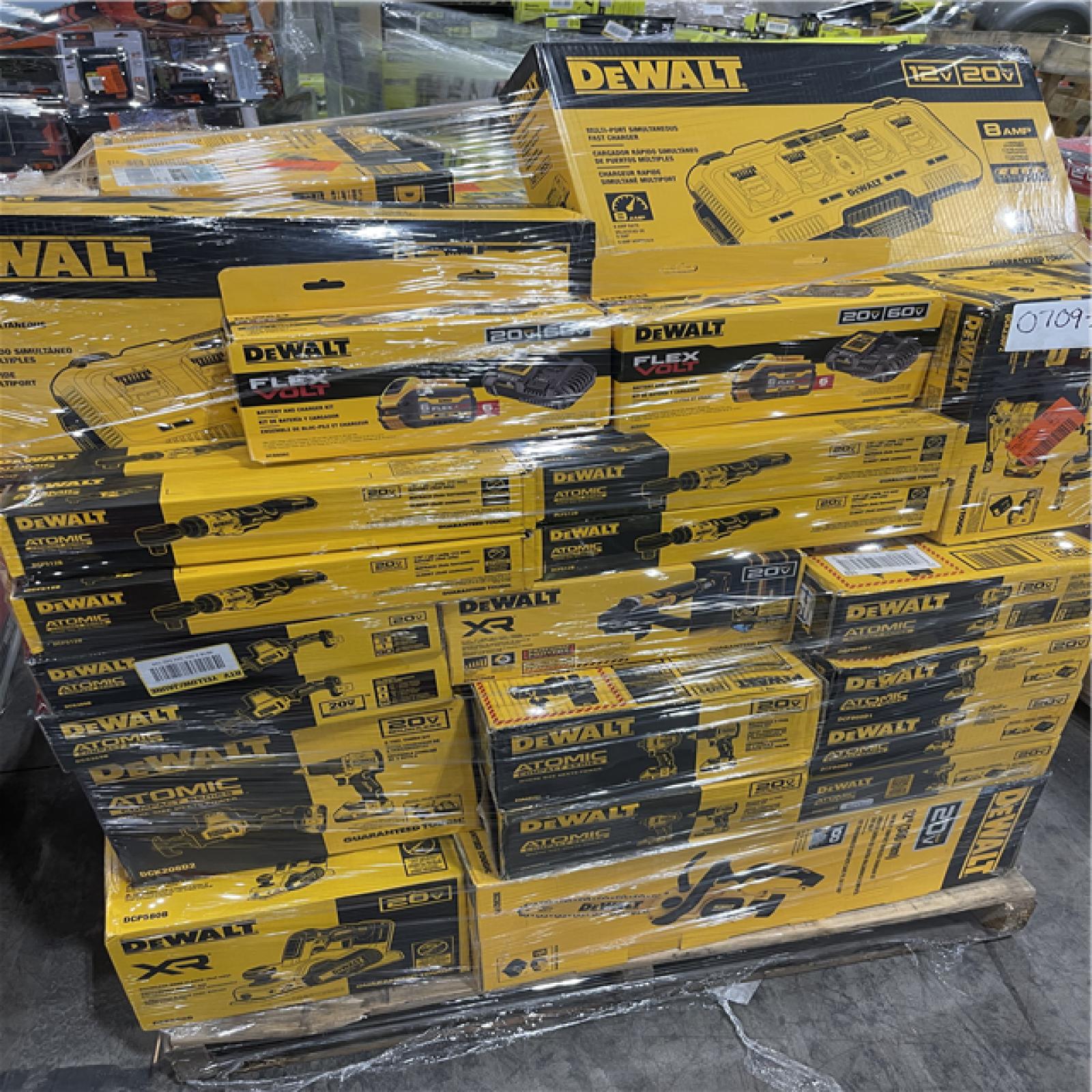 Pittston Location As-Is Power Tools Partial Truckload (14 Pallets) 0790-A