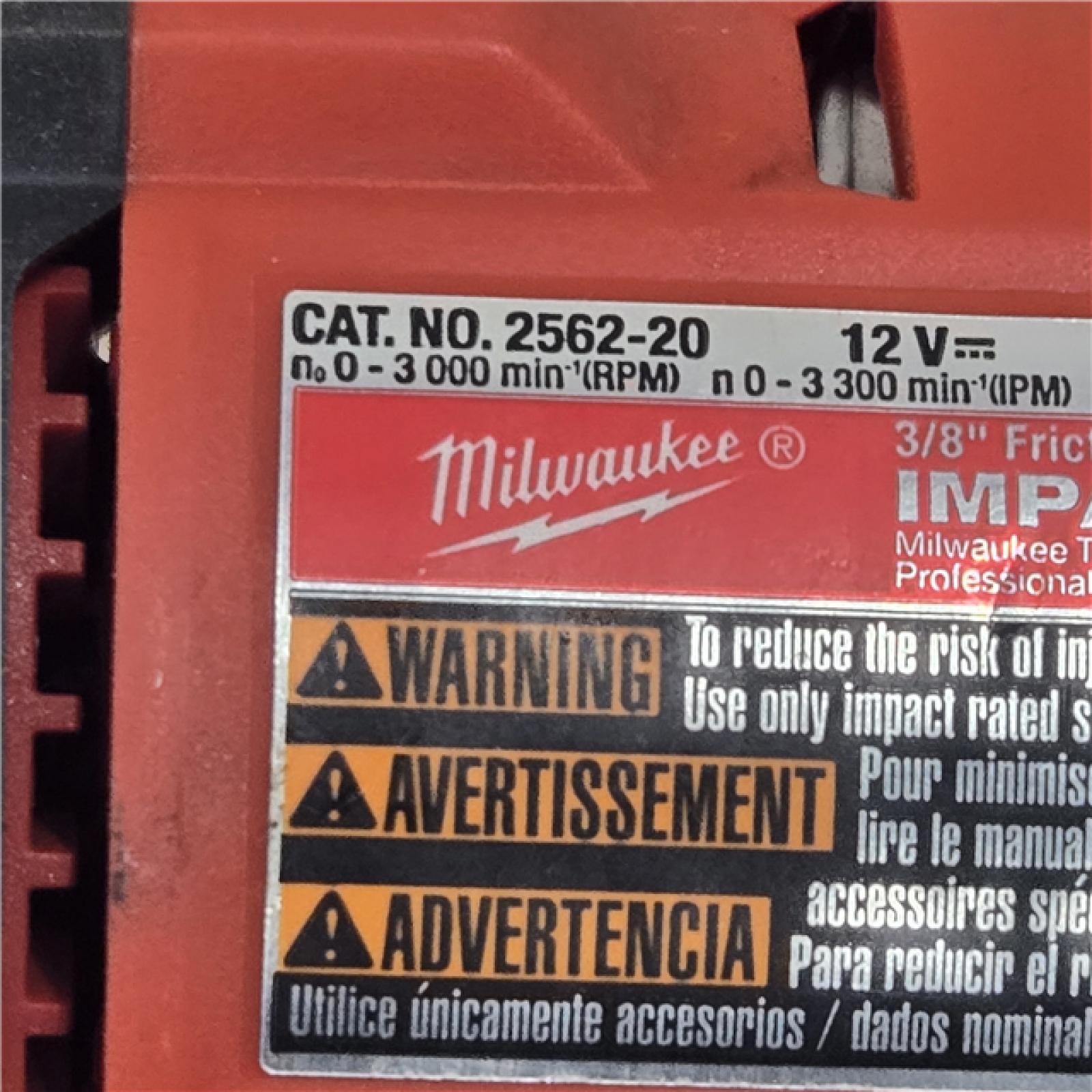 AS-IS Milwaukee M12 FUEL M12 3/8 in. Cordless High Torque Impact Wrench (Tool-Only)
