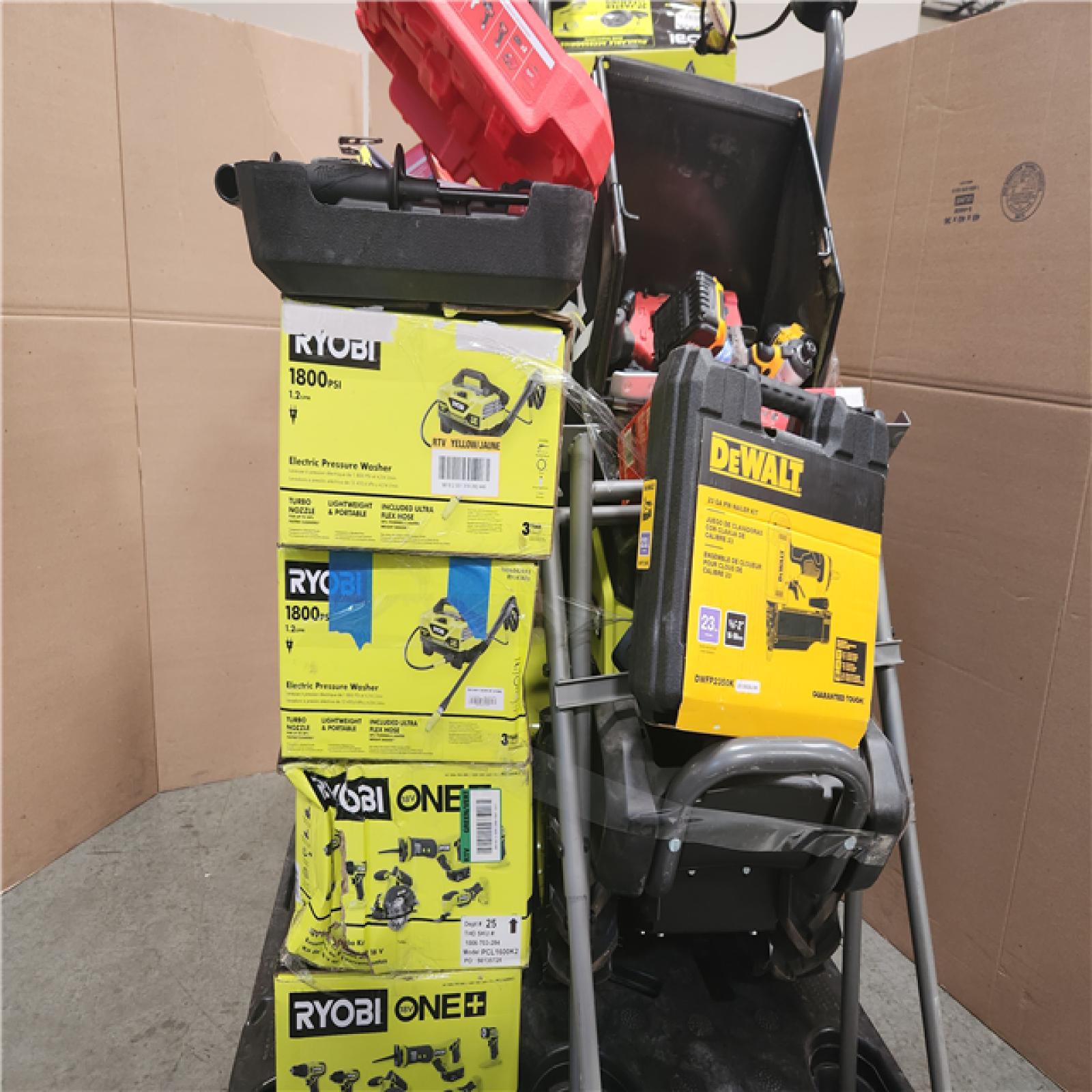 CALIFORNIA AS-IS TOOL PALLET