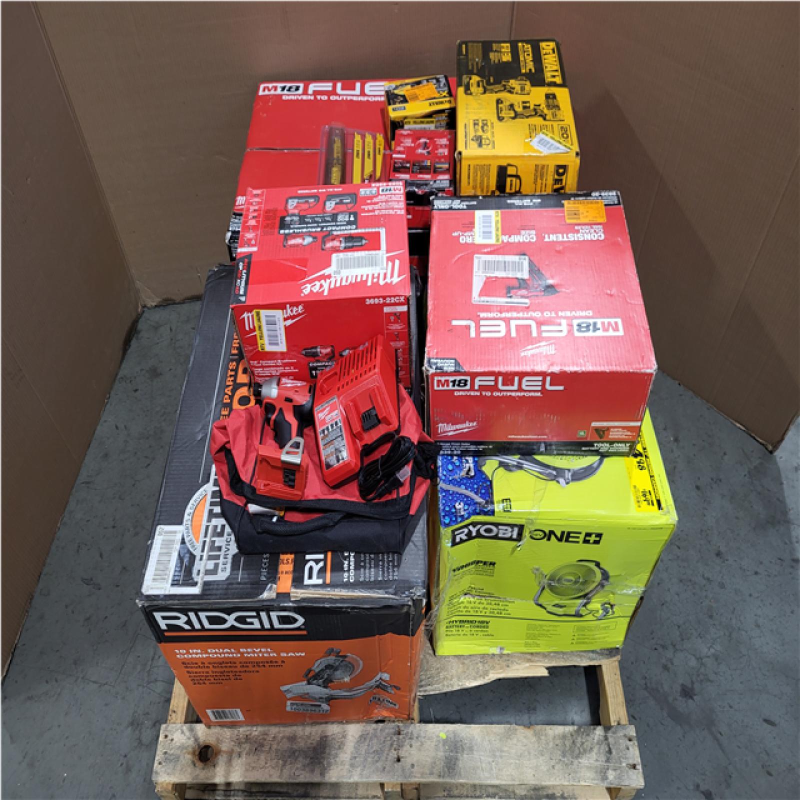 CALIFORNIA AS-IS TOOL PALLET