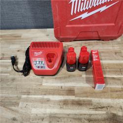 HOUSTON LOCATION - AS-IS M12 12-Volt Lithium-Ion Cordless PEX Expansion Tool Kit with (2) 1.5 Ah Batteries  (3) Expansion Heads and Hard Case