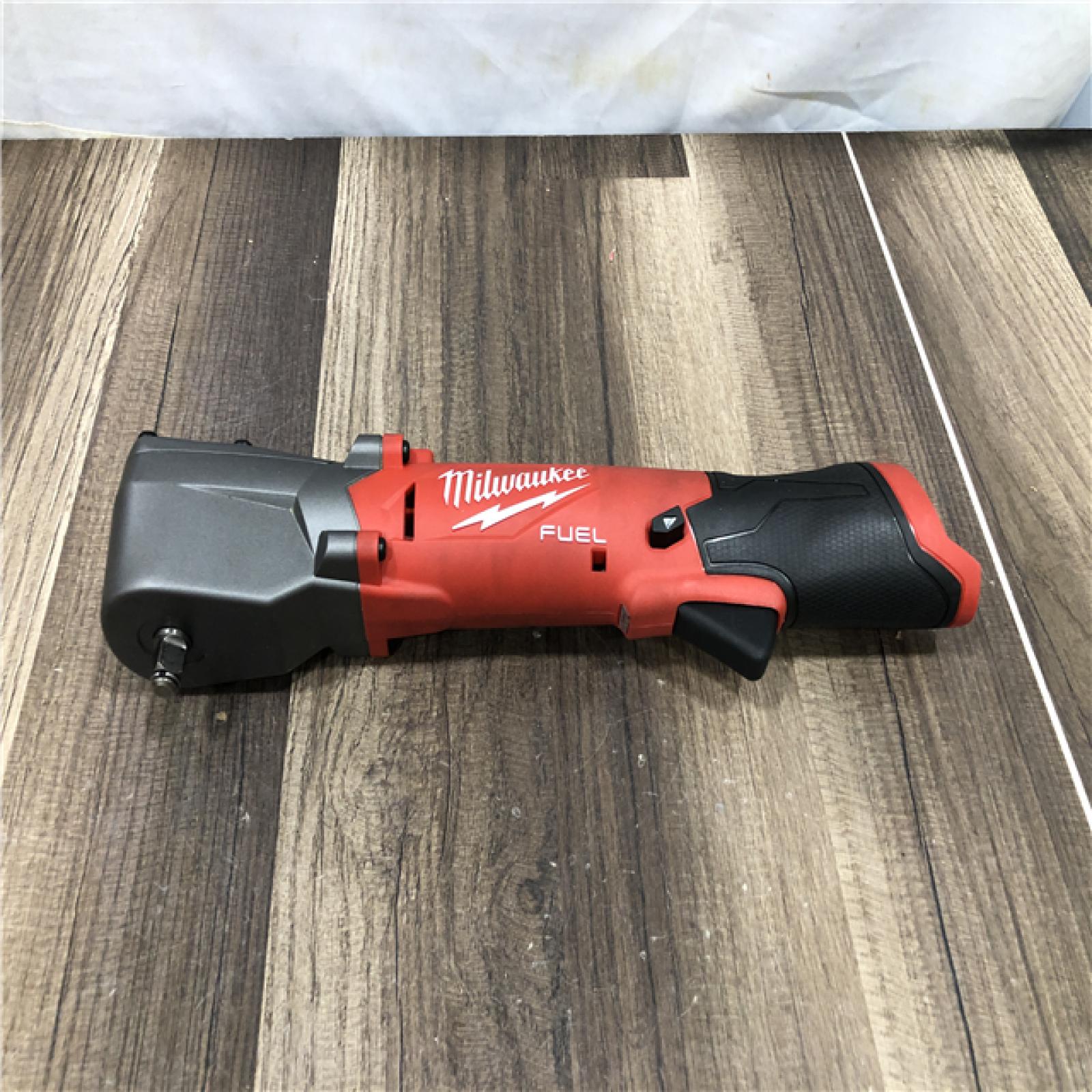 AS-IS Milwaukee FUEL 12V Lithium-Ion Brushless Cordless 3/8 in. Right Angle Impact Wrench (Tool-Only)