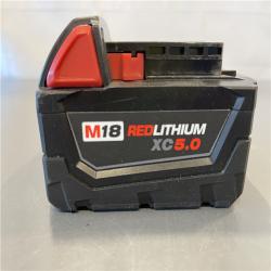 AS-IS - Milwaukee 48-11-1850R M18 18V REDLITHIUM XC5.0 Oil Resistant Battery