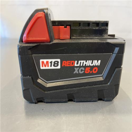 AS-IS - Milwaukee 48-11-1850R M18 18V REDLITHIUM XC5.0 Oil Resistant Battery