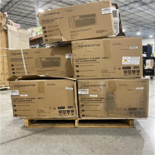 DALLAS LOCATION -Seasons® Air Conditioner -  PALLET  ( 5  UNITS  )
