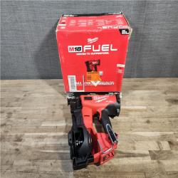HOUSTON LOCATION - AS-IS (APPEARS LIKE NEW) Milwaukee M18 FUEL Coil Roofing Nailer (TOOL ONLY)