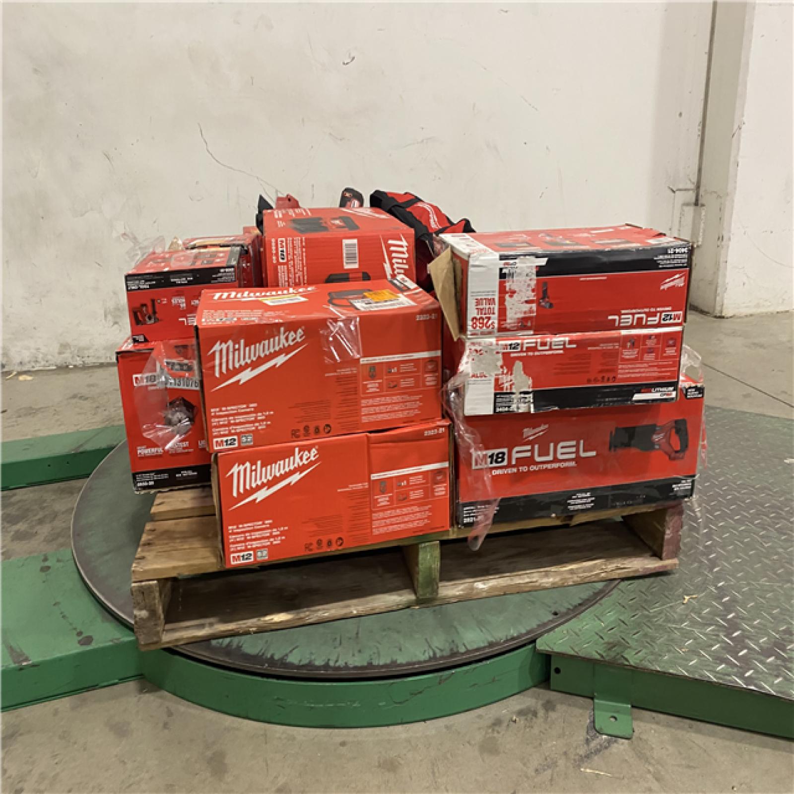 Dallas Location - As-Is MILWAUKEE Tool Pallet
