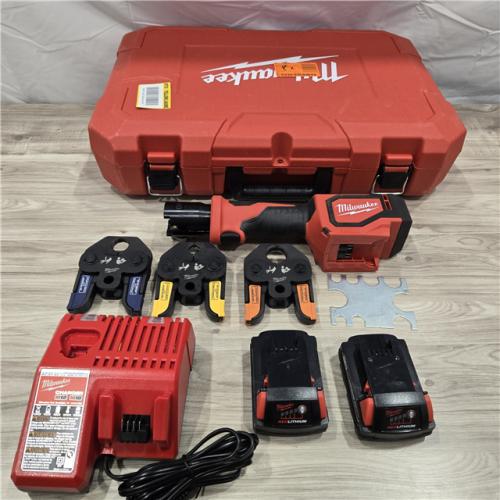 AS-IS Milwaukee 2674-22P - M18 Short Throw Press Tool Kit - Viega PureFlow & T.