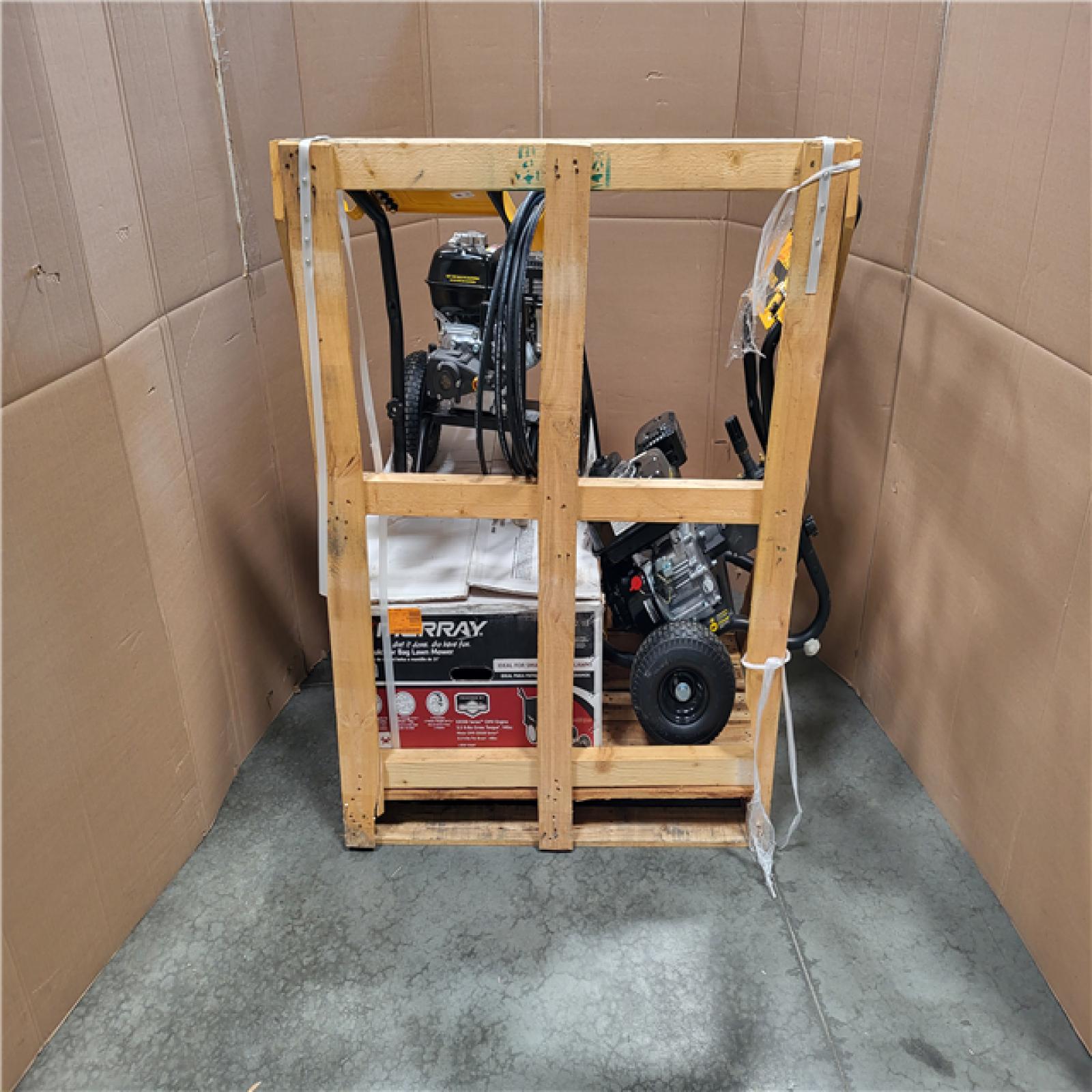 CALIFORNIA AS-IS OUTDOOR POWER EQUIPMENT