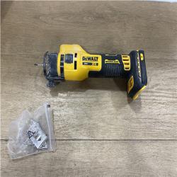 AS-IS DEWALT XR 20V Lithium-Ion Cordless Rotary Drywall Cut-Out Tool (Tool Only)