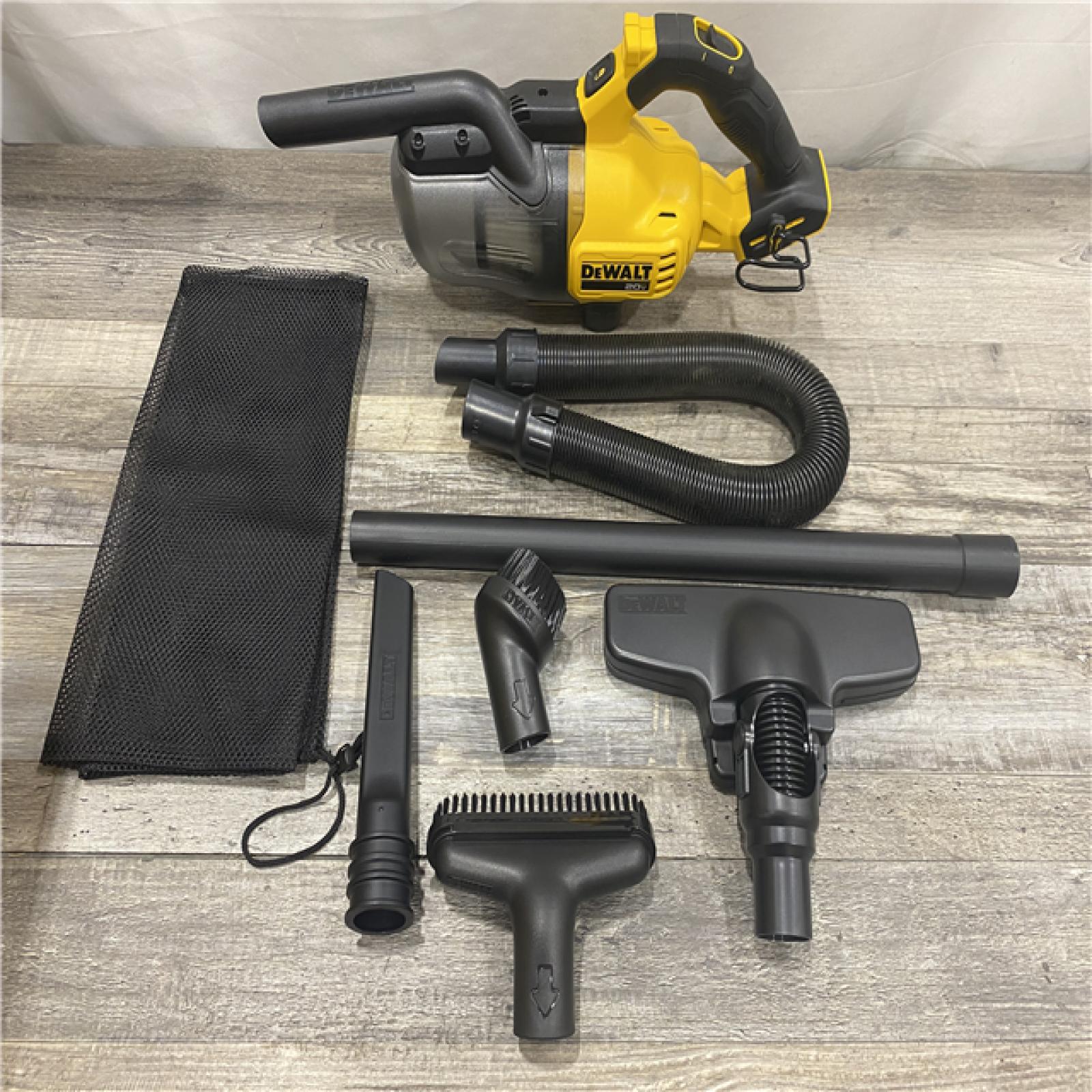 AS-IS DEWALT Bagless 20V MAX Stick Cordless General Dirt Filter Handheld Vacuum (Tool Only)