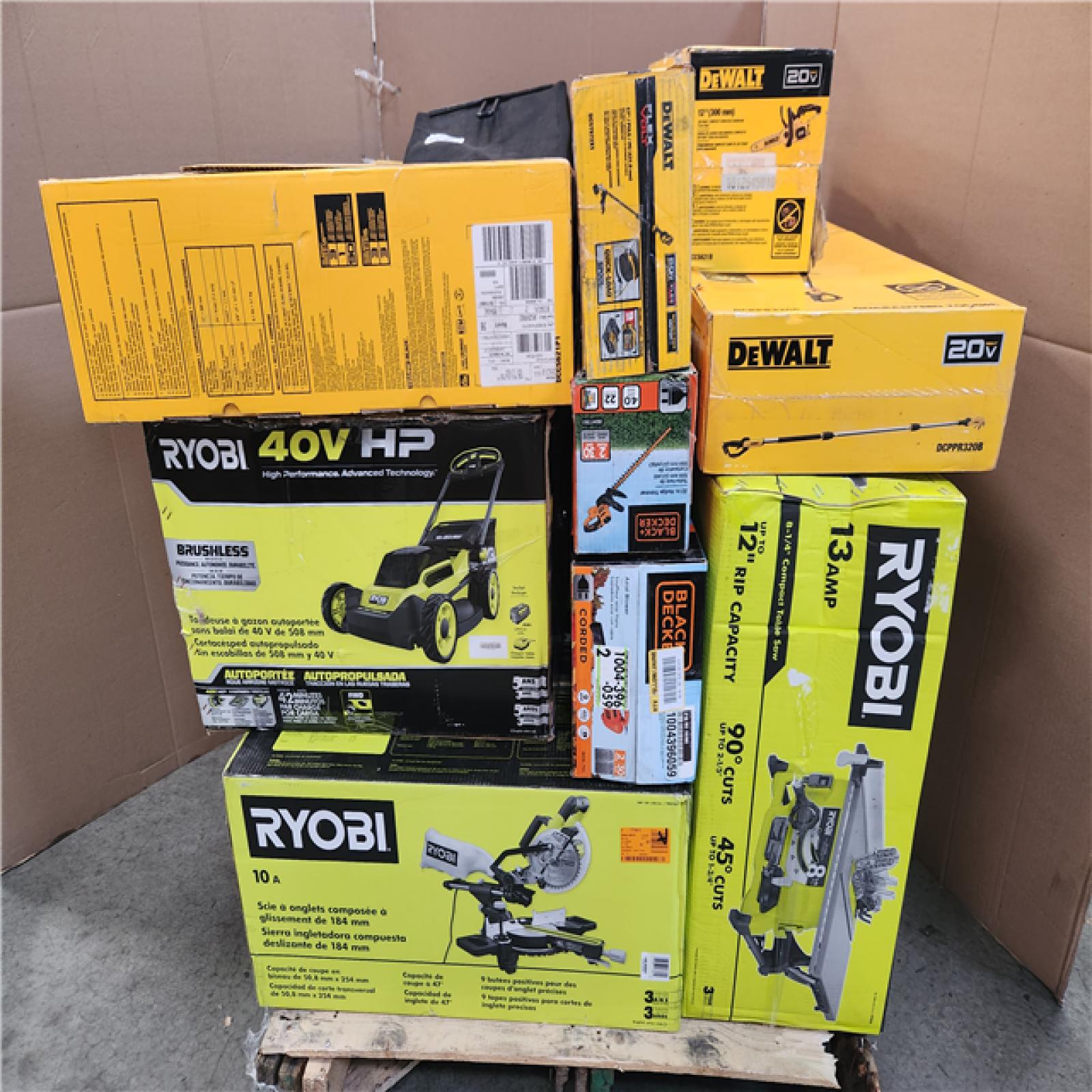 CALIFORNIA AS-IS TOOL PALLET